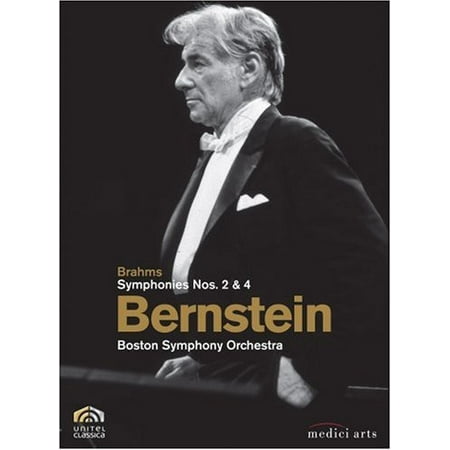 Bernstein: Boston Symphony Orchestra: Brahms, Symphonies Nos. 2 & 4 (DVD)