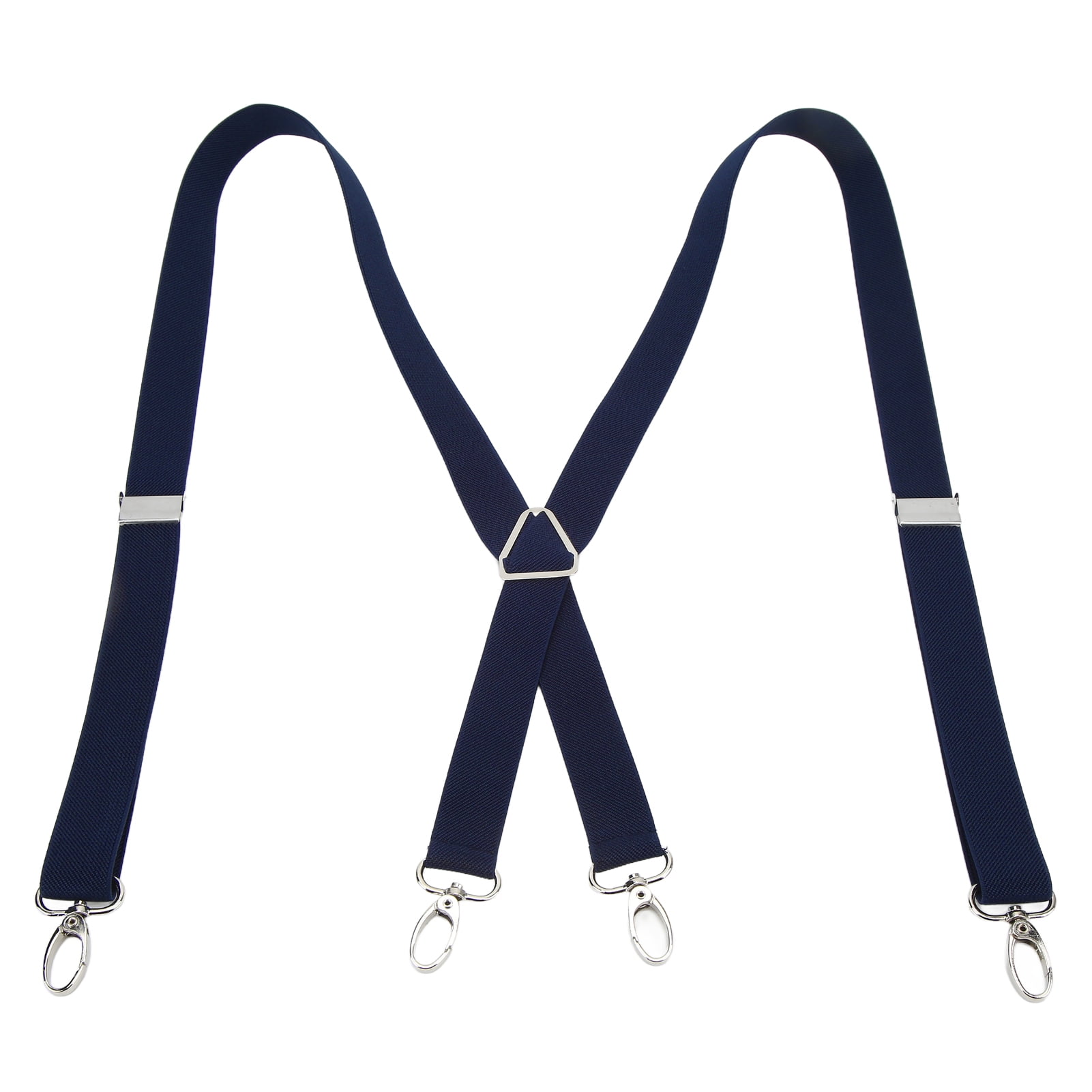 Men Mens Suspenders Stretchable 2.5x110cm/1.0x43.3in Comfortable Fit 4 ...