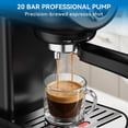 thumbnail image 2 of Máquina de espresso XIXUBX 20BAR con control PID y espumador de leche, 2 of 8