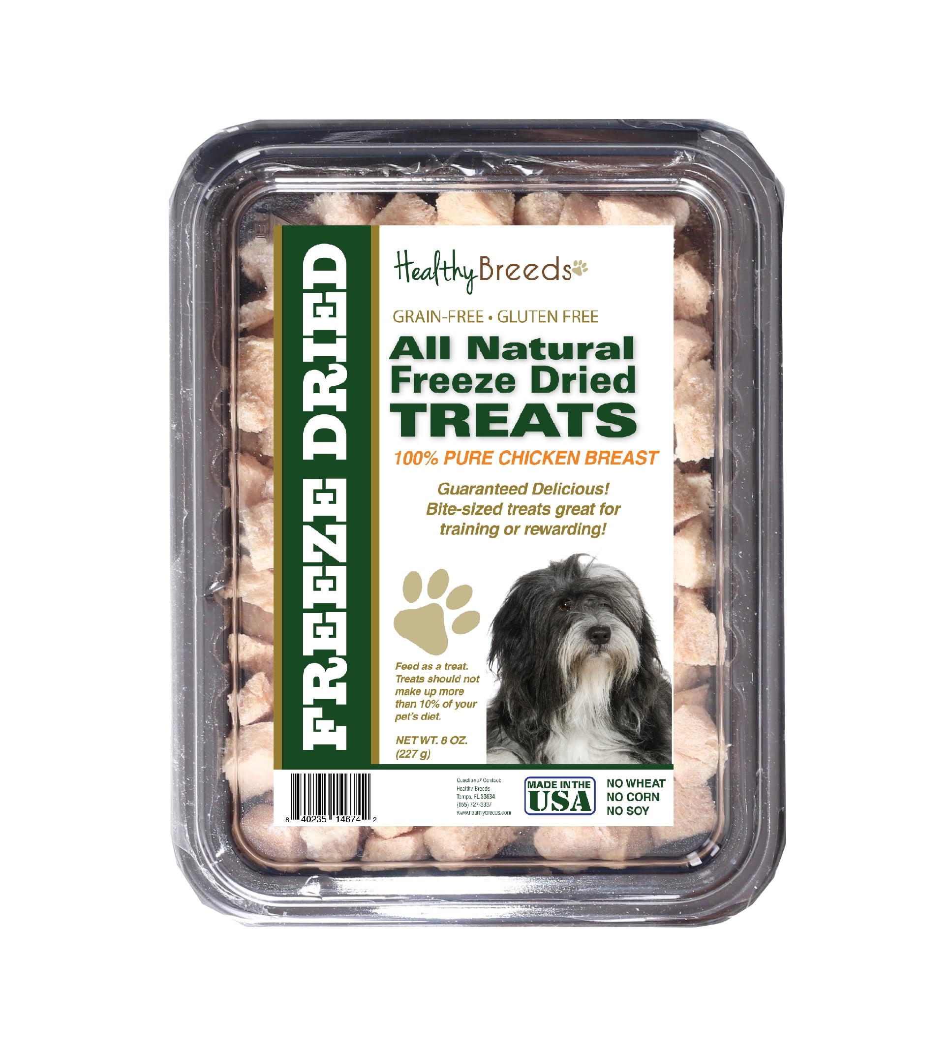 Healthy Breeds Lhasa Apso All Natural Freeze Dried Dog Treats Chicken