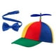 thumbnail image 5 of Sombrero de bola de hélice Gorras de de arco brillante Decoración cómoda Gorra de béisbol Sombrero de hélice, 5 of 7