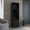 Black, variant on 5-Shelf Bar Cabinet | Holds 12 Bottles & Snacks | TSCA Compliant Solid Wood+MDF | Freestanding in Your Home