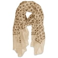 thumbnail image 4 of Peach Couture Lightweight Soft Animal Owl Printed Scarf Shawl, 4 of 7