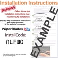 thumbnail image 5 of 2022 Jeep Grand Cherokee Beam Wiper Blades Wipers w/2yr Warranty (Set of 2) (WiperBladesUSA), 5 of 5