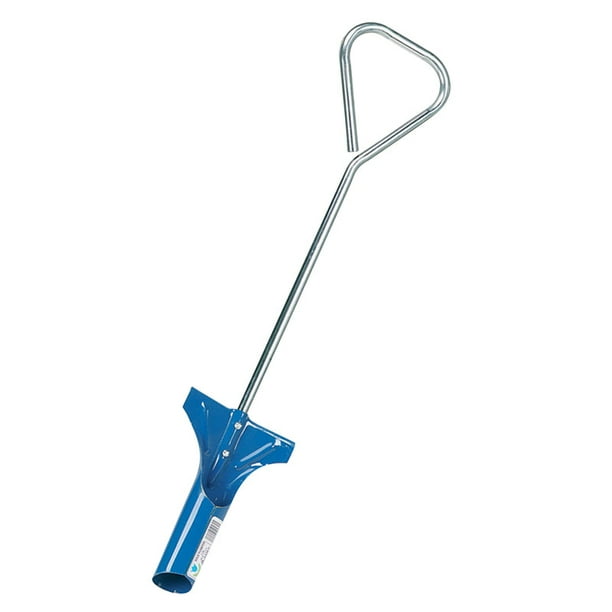 Plantador de bulbos Ace GT0391 con mango de acero de 96,52 cm, color azul