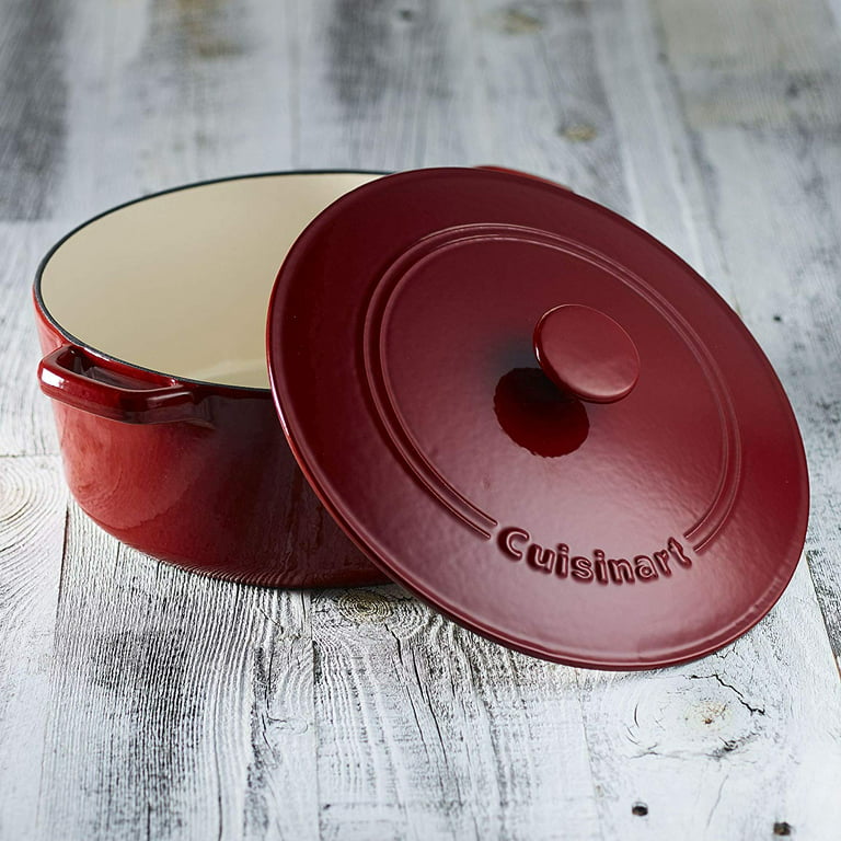 Grab this cast iron Cuisinart 7-Quart Casserole Dish at its  low:  $60.50 (Reg. $80+)