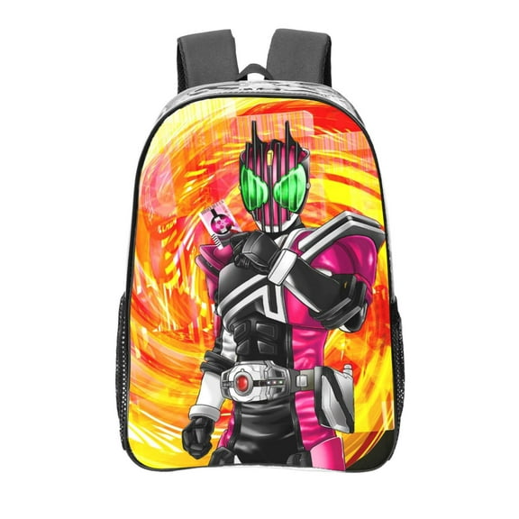 Kamen Rider Basics Transparent Backpack School See Through Plastic Backpacks For School, Work,Concert,College,Travel