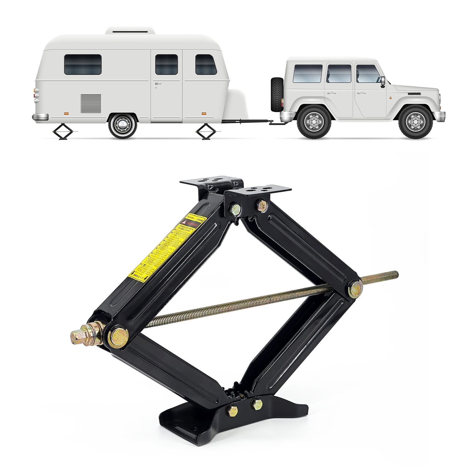 Cobra-Tek J-5000-30 Stabilizer Scissor Jack: 5000lbs Capacity
