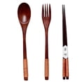 thumbnail image 2 of Tenedor Palillos de Conjunto de Vajilla de Japonés BLESIY con Cubiertos Tipo A Khaki Kinking, 2 of 7