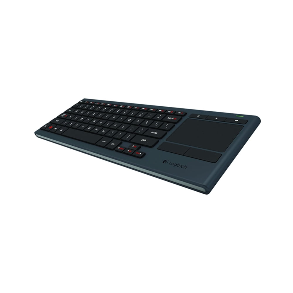 hver for sig Dare penge Logitech K830 Illuminated Living-Room Keyboard with Built-in Touchpad  (Non-Retail Packaging) - Walmart.com