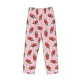 thumbnail image 2 of Vsdgher Watermelon Ice Cream Print Mens Pajama Pants Sleep & Lounge Pants, PJ Bottoms With elastic waistb and Pockets, 2 of 5