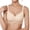 Beige2, variant on Women’s Camellia Thin Breathable Bra – Cool Shimmer Straps, Soft Support, Seamless, Summer Ice Silk Black XL