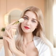 thumbnail image 5 of Makeup Brushes 15 Pcs, DUcare Powder Foundation Contour Blush Concealer Eye Shadow Blending Liner Make up Brush Kit Gold-silver, 5 of 9