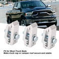 thumbnail image 3 of 6pcs 1112514 Aluminum Mounting Clamps for Most Truck Beds, Secure Stability Tonneau Cover Clamps Wide Application Truck Cover, Cap Clamps with Solid Support, RustResistant, 3 of 7