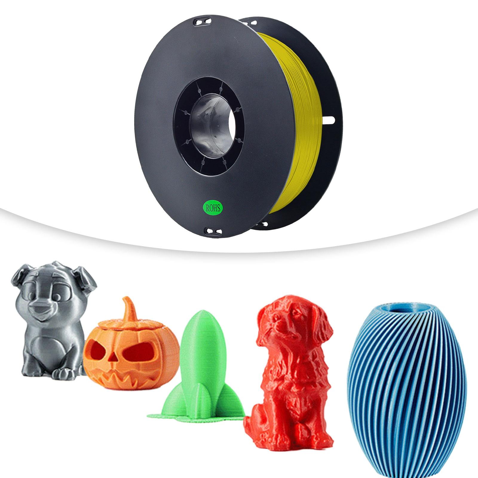 Wzmzjy 1.75mm Pla Filament Accessories Environmentally Friendly 3D Printer Filament Yellow