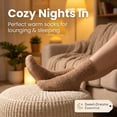thumbnail image 5 of 8 Pairs Women Warm Fluffy Fuzzy Socks, Microfiber Home Sleeping Slipper Socks, 5 of 7