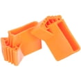 thumbnail image 3 of Set of 2 Non Step Ladder Feet Folding Stool Ladders for Home Orange, 3 of 8