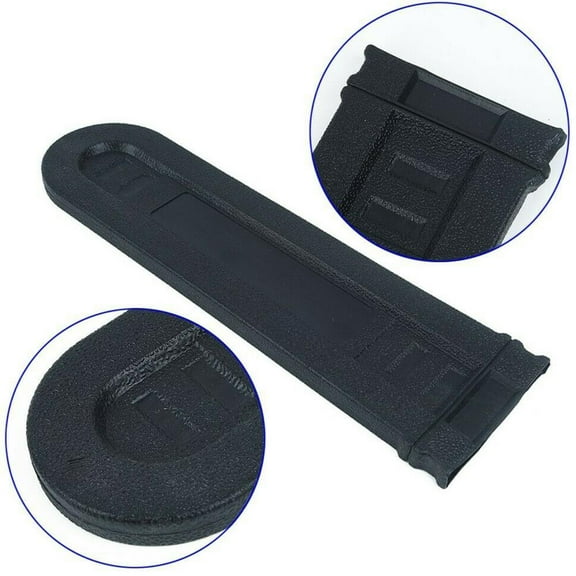 Ruifaya Black Garden Chainsaw Bar Cover Sleeves Scabbard Protector Plate Universal U.K-F