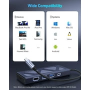 BENFEI 6-in-1 USB C Hub with M.2 NVMe SSD Enclosure, 10Gbps USB 3.2 Ports (2×USB-A + 1×USB-C), 100W PD, 4K@60HZ HDMI–Compatible with MacBook Pro/Air, iPad Pro, Dell XPS, Surface Pro