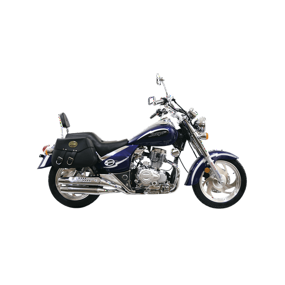 Motocicleta clasica DINAMO Rayo 175 Azul