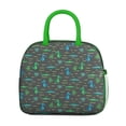 thumbnail image 2 of Womens DarkGray Cartoon Crocodiles Pattern Lunch Box for Work,Insulated Lunch Bag for Women,Loncheras Para Mujer,Leakproof Adult Lunch Bag for Work,Beach,Travel,Picnic,Camping, 2 of 7