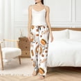thumbnail image 4 of Pajama Pants Women - Love Coffee Print Soft Breathable Sleep & Lounge Pants for Women, Comfy Casual Pj Pants Bottoms with Pockets, 4 of 7