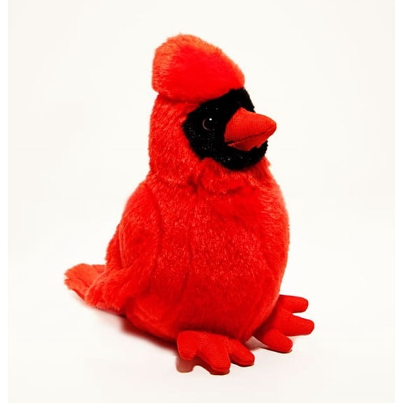 Cardinal - 6 inch Cabin Critters Stuffed Animal -  Backyard Bird Collection