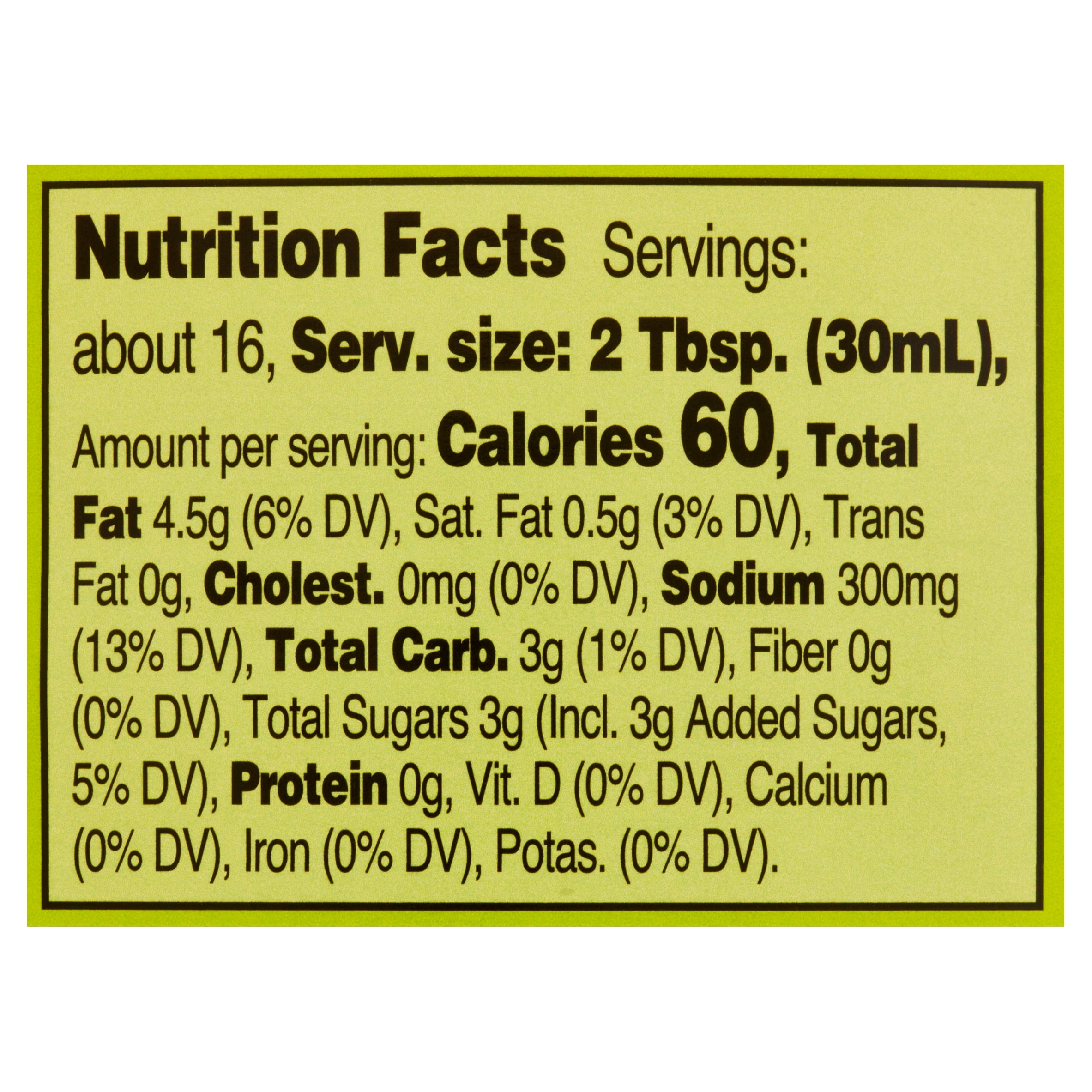 (12 pack) Great Value Zesty Italian Dressing & Marinade, 16 fl oz