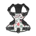 thumbnail image 4 of XMXY No Pull Dog Harness, Spring Blooming Seamless Floral Adjustable Reflective Pet Harness with Oxford Vest, X-Large Size, 4 of 8