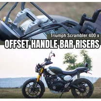 Offset Handlebar Risers Fit for TRIUMPH SCRAMBLER 400
