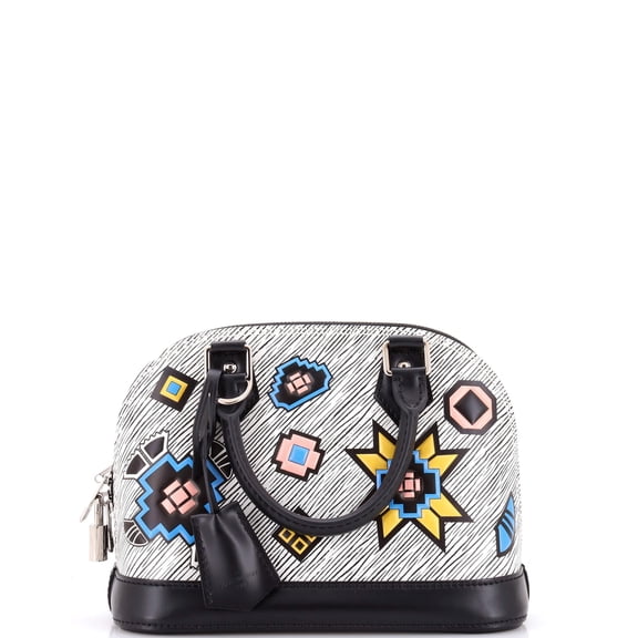 Pre-Owned Alma Handbag Limited Edition Azteque Epi Leather BB By Rebag