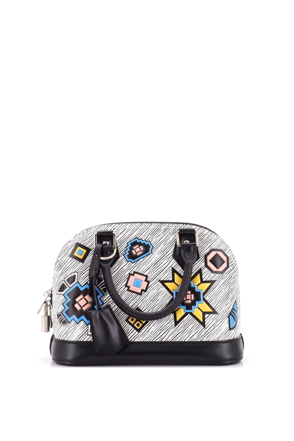 Pre-Owned Alma Handbag Limited Edition Azteque Epi Leather BB By Rebag