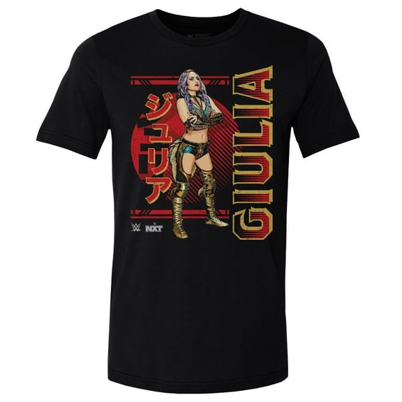 Men's-500 Level Black Giulia Pose T-Shirt