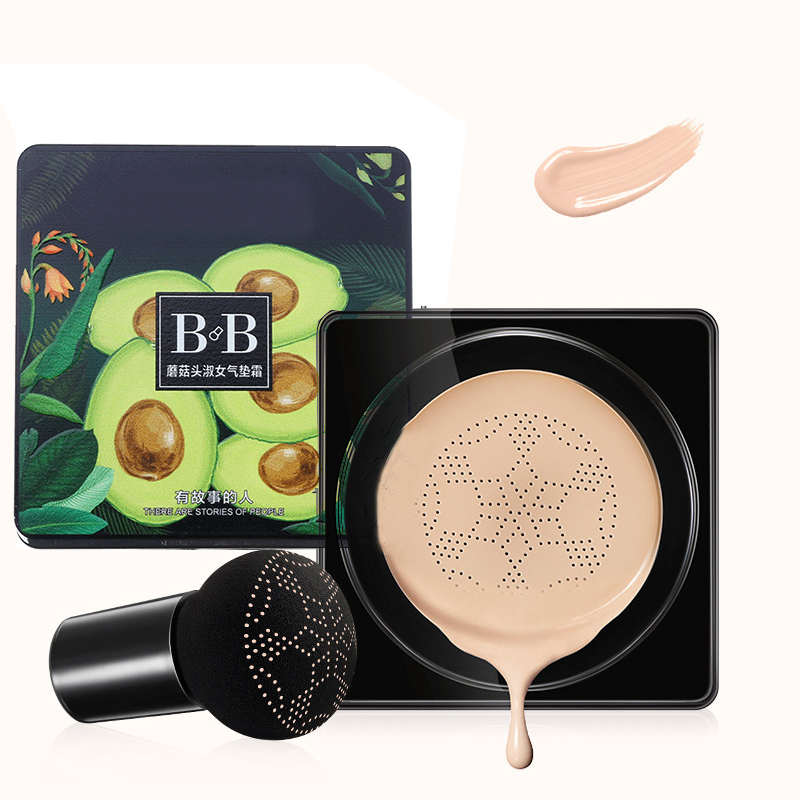 Natural Color Air Cushion Mushroom Head BB Cream CC Cream， Face Skin