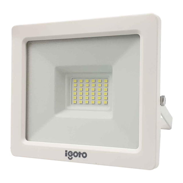 Lampara LED Reflector 30W 6500K Luz Día Blanco Igoto REF3030