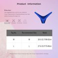 thumbnail image 4 of dPois Culottes String Aguichant pour Femmes en Forme de V - Culottes Bikini Mini à Dos en T pour Fête à la Piscine Privée Rouge G, 4 of 4