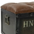 thumbnail image 5 of vidaXL Storage Bench with Castors 31.7" Solid Wood Fir, 5 of 6