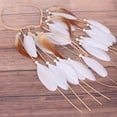 thumbnail image 3 of Ornements de Bandeau Blanc pour Cheveux Femmes, 3 of 5