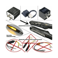 thumbnail image 2 of Set 4pz Direccionales Bloosom  Led Moto Secuencial Motocicleta Azul, 2 of 4