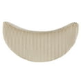 thumbnail image 6 of Weston Home Killarney Wale Corduroy Crescent Moon Ottoman, Beige, 6 of 7