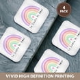 thumbnail image 6 of 3drose, Lo Siento Mi Amor Im Sorry My Love Forgive Me in Spanish Rainbow, Set of 4 Coasters - Soft, 6 of 7