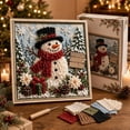thumbnail image 4 of Clearance! 3D Christmas Fabric Poke Art Kit, DIY Christmas Craft Kit for Adults & Beginner, Handmade Fabric Poke Art Kit, Holiday Home Decor, Healing Stress-Relieving.F, 4 of 6