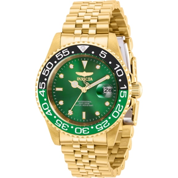 Invicta Men's Pro Diver Green Dial Watch - 36044