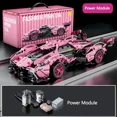 thumbnail image 1 of 1200+PCS 1:14 Rc Car Building Blocks Science Fiction Apollo Super Racing City Super Sports Car Bricks Vehicle Sets Technical Toy, 1 of 7