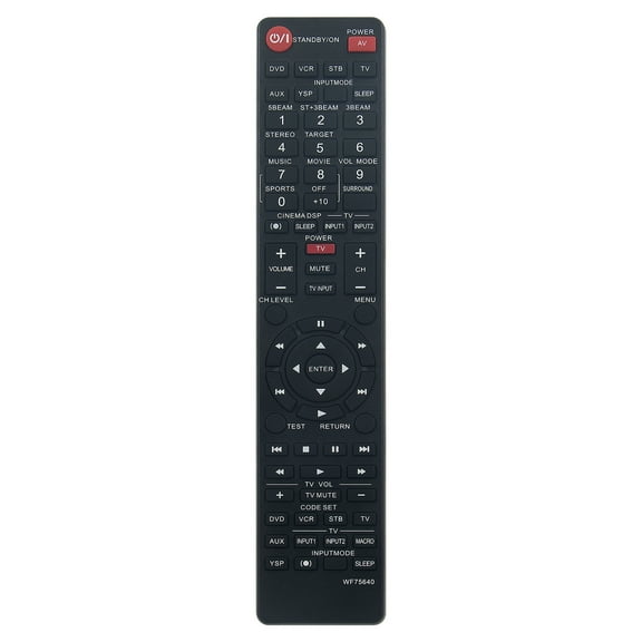 WF75640 New Replacement Remote Control fit for Yamaha Digital Sound Projector YSP-1000 YSP-800