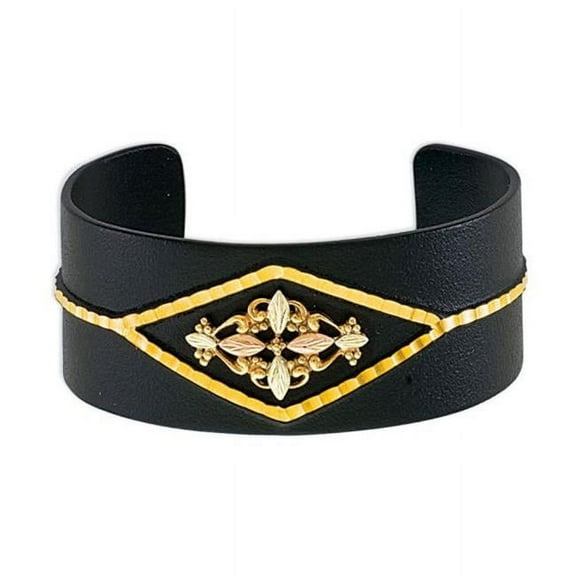 Landstroms G LBR3470 Black Hills Gold Black Cuff Bracelet