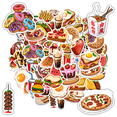 thumbnail image 5 of 35pcs Cartoon Food Stickers Snack Pack Food Stickers Kids Stickers for Suitcase Laptop Guitar, 5 of 9