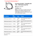 thumbnail image 2 of Fuel Pump Assembly - Compatible with 1996 - 1998 Pontiac Grand Am 1997, 2 of 2