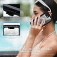 thumbnail image 6 of Magnetic for iPhone 16e Case Waterproof,Built-in Screen Protector[IP68 Underwater][Upgrade Military Dropproof][Compatible with Mag Safe] Full Body Shockproof Translucent Case,Black, 6 of 6