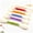 colorful, variant on 6 Pack Cotton Swab Shaped Catnip Cat Toys, Colorful Wool Interactive Kitten Kick Sticks, Durable Teething Chew Toy for Indoor Cats Anxiety Relief